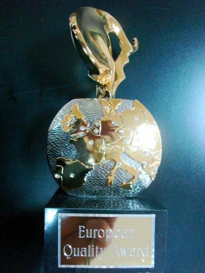Золотая медаль "Европейской качество" 